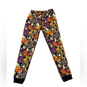 Mickey Mouse & Friends Halloween Pajama Pants Disney Size 10 Kids Unisex